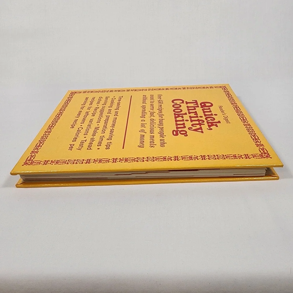 Quick, Thrifty‎ Cooking Reader's Digest 450 Recipes Stands Alone Cookbook 1985